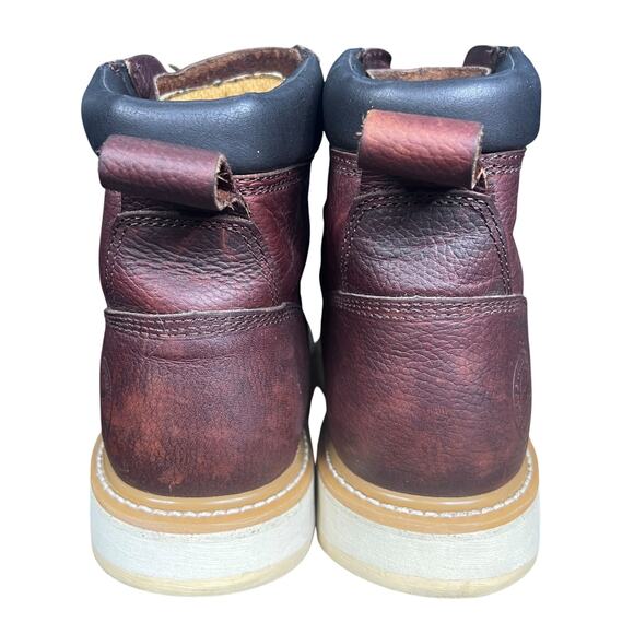 Irish Setter By Red Wing Ashby 6” Brown Leather Safety Toe Work Boot Size US 14 main image 9